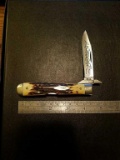 Case xx,  3 dot, engraved single blade