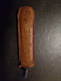 RAZOR IN LEATHER SHEATH