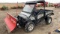 2016 JD 825 GATOR, GAS, CAMO COLOR, WINDSHIELD, BOSS SNOW PLOW