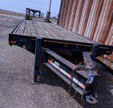 1996 CORN PRO 25FT+5 ADJUSTABLE DOVE PINTLE HITCH TRAILER