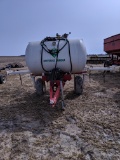 7 SHANK PULL TYPE ANHYDROUS APPLICATOR, 500 GAL WITH PUMP