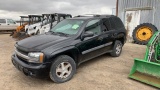2004 CHEVY TRAILBLAZER LS, 4WD, 116K MILES, NEWLY REBUILT TRANSMISSION