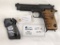 MADDI HELWAN BRIGADIER MODEL SEMI-AUTOMATIC PISTOL 9MM CALIBER, (8) ROUND FINGERTIP EXTENSION MAGAZI
