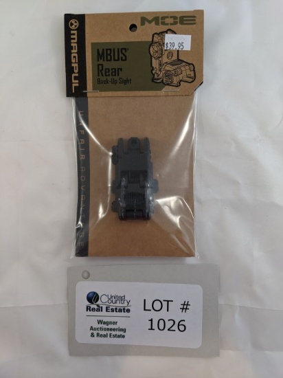MOE MBUS REAR BACK-UP SIGHT