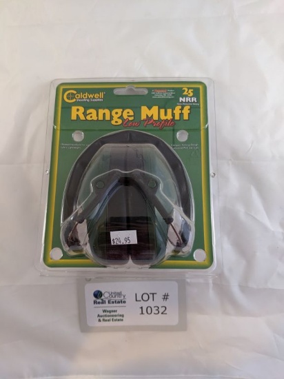 CALDWELL RANGE MUFF LOW PROFILE 25-NRR