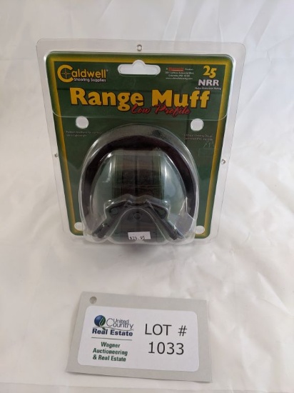 CALDWELL RANGE MUFF LOW PROFILE 25-NRR