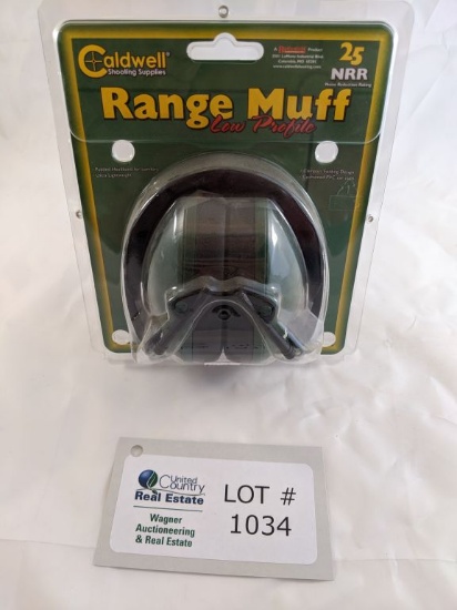 CALDWELL RANGE MUFF LOW PROFILE 25-NRR
