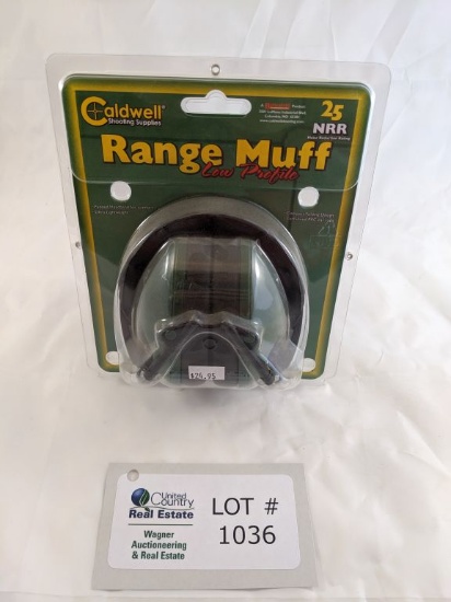 CALDWELL RANGE MUFF LOW PROFILE 25-NRR