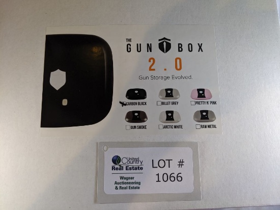 THE GUN BOX 2.0 IN CARBON BLACK