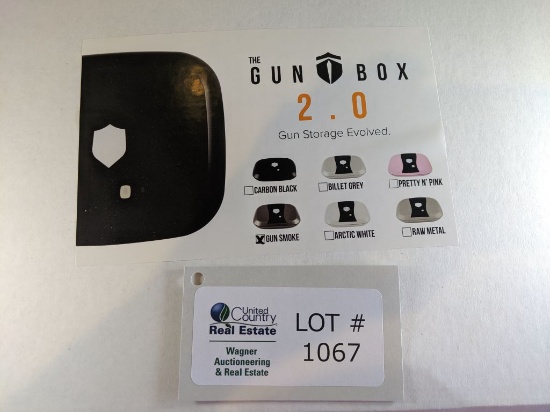 THE GUN BOX 2.0 IN GUN SMOKE