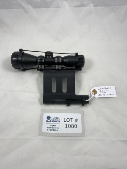 LEAPERS 6X40 WITH AK 47 MOUNT NEW