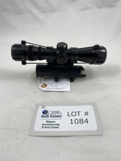 LEAPERS 4X28 WITH SKS MOUNT NEW