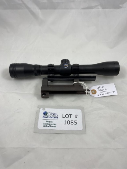 BSA 4X32 WITH SKS MOUNT NEW