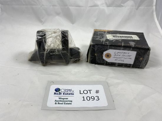 SKS SCOPE MOUNT WITH RINGS LEAPERS IN BOX NEW