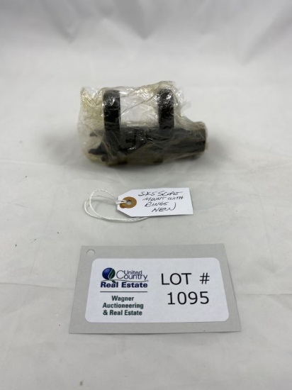 SKS SCOPE MOUNT WITH RINGS IN BAG NEW