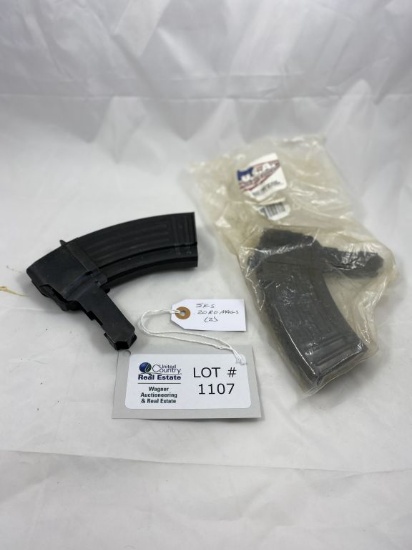 SKS (20) RD MAGAZINES (2) NEW