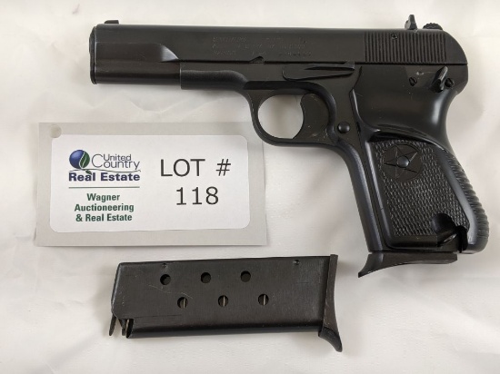 NORINCO TOKAREV T-54 MODEL SEMI-AUTOMATIC PISTOL 9MM CALIBER, 4 ½ BARREL, BLUED FINISH, RARE NEW AND