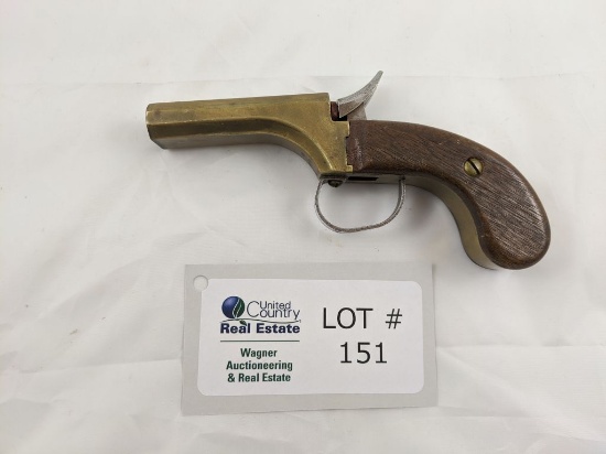 CMC BLACK POWDER DERRINGER 36 CAL HAS NO TRIGGER