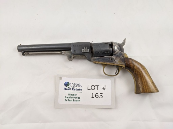 UNK MAKE AND MODEL BLACK POWDER REVOLVER 31 CAL