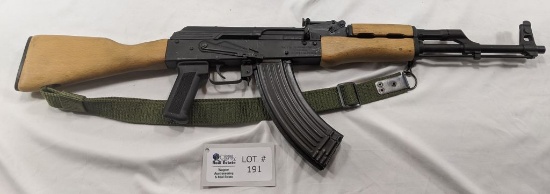 7. AK-47 WASR-10 ROMANIAN SA/CUGIR AK SEMI-AUTOMATIC RIFLE 7.62 X 39 CALIBER, SIDE SCOPE MOUNT RAIL,