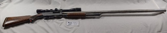 CUSTOM STILL-BOARD WESTERN FIELD MOD. 50 HEAVY BARREL W/TASCO SCOPE 39" BARREL