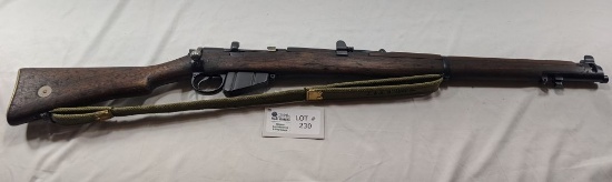 ENFIELD MK3 BOLT ACTION RIFLE .303 CALIBER WITH (10) ROUND MAGAZINE, BRIGHT SHINY BORE WITH GOOD RIF