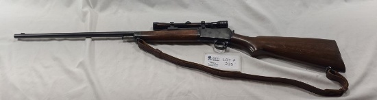 WINCHESTER MOD. 63 22S/L SEMI-AUTO W/ REDFIELD SCOPE