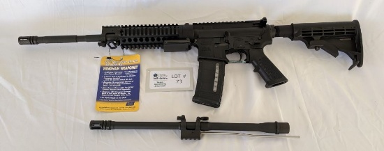WINDHAM COMBO AR-15 .223/.556 PLUS 300 BLACK OUT BARREL W/ HARD CASE -NEW
