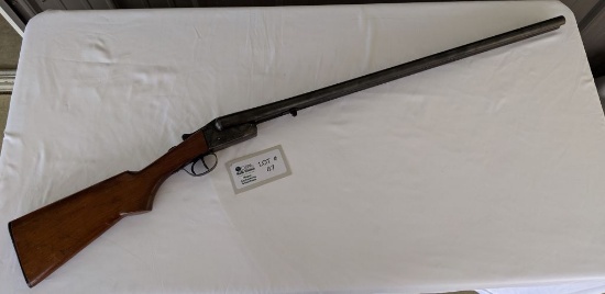 WESTERN ARMS SXS 12 GA. - MISSING FORE END