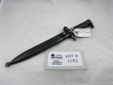 SWEDISH M96 BAYONET IN SCABBARD