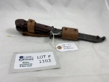 AK 47 BAYONET IN SCABBARD