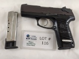 RUGER P95DC MODEL SEMI-AUTOMATIC PISTOL 9MM CALIBER, 4” BARREL, NEW AND UNFIRED, WITH TWO (10) ROUND