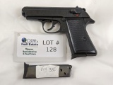 FEG MARK II MODEL APK SEMI-AUTOMATIC PISTOL, .380 CALIBER, TWO (7) ROUND FINGER TIP MAGAZINES, ALL O