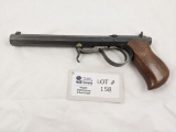 HOPKINS ALLEN SINGLE SHOT UNDER HAMMER BLACK POWDER PISTOL
