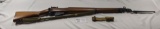 ENFIELD NO. 4 MK1 LONG BRANCH DATED 1942 BOLT ACTION RIFLE .303 CALIBER, (10) ROUND MAGAZINE, ADJUST