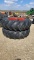 18.4-38 9 BOLT DUALS WITH INTERNATIONAL 9 BOLT HUB