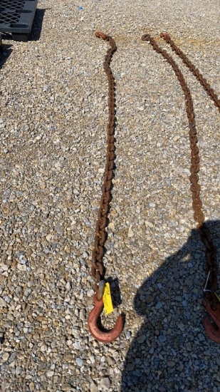 10 FT HEAVY DUTY CHAIN WITH HOOKS