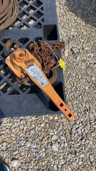 RATCHET CHAIN WINCH