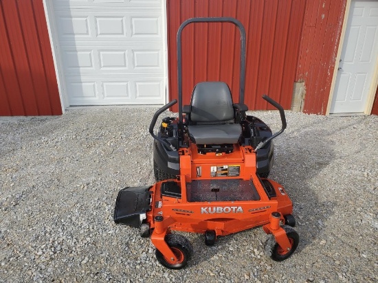 KUBOTA ZG1235 ZTR MOWER, 48" HEAVY DUTY DECK,