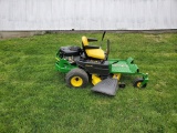 JOHN DEERE EZ TRACK Z255 ZTR MOWER, 48