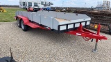 DUAL AXLE UTILITY TRAILER - 18'X70
