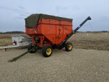 KILLBROS SEED WAGON, AUGER, TARP, JOHN DEERE GEAR