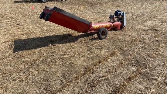 Westfield MK100 incline under hopper auger, 10”, electric motor