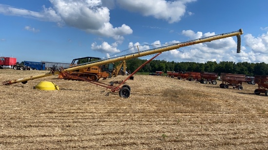 8"x51’ Inline Auger, 220 Volt 10 HP Electric Motor