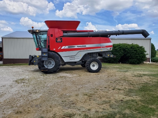 Massey Ferguson 9795 Combine , RWA, New Unload Auger, Topcon Autosteer, 900/60/32 Floaters, 540/65/2