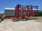 Sunflower 6333 Soil Finisher, 31 Ft., Rear Hitch and Hydraulics, 6 Bar Harrow, Blades 19”