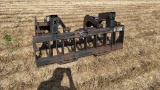 Skidsteer Mount Grapple Bucket Dual cylinder