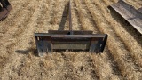 Skid steer mount boom pole