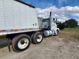 1989 Volvo/White Day Cab Semi Tandem Duals, Steel Rims, Good Rubber, Air Ride Seat, 489K Miles, Eato