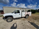 2002 Chevrolet 2500HD , Single Cab, AT, 4x4, 246K Miles, Stahl Steel Service Body, Fuel Tank w/GPI E